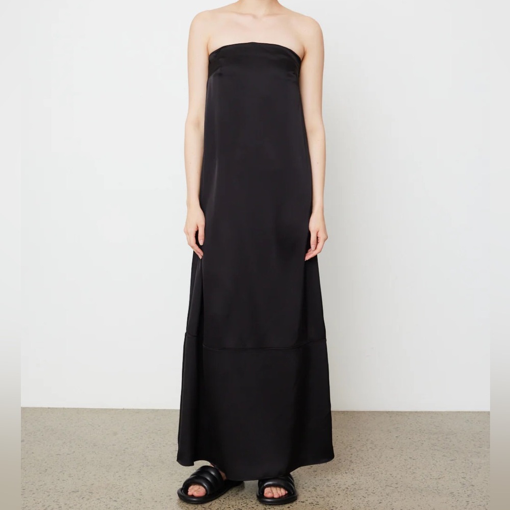 ESSE Studios Satin Column Maxi Dress